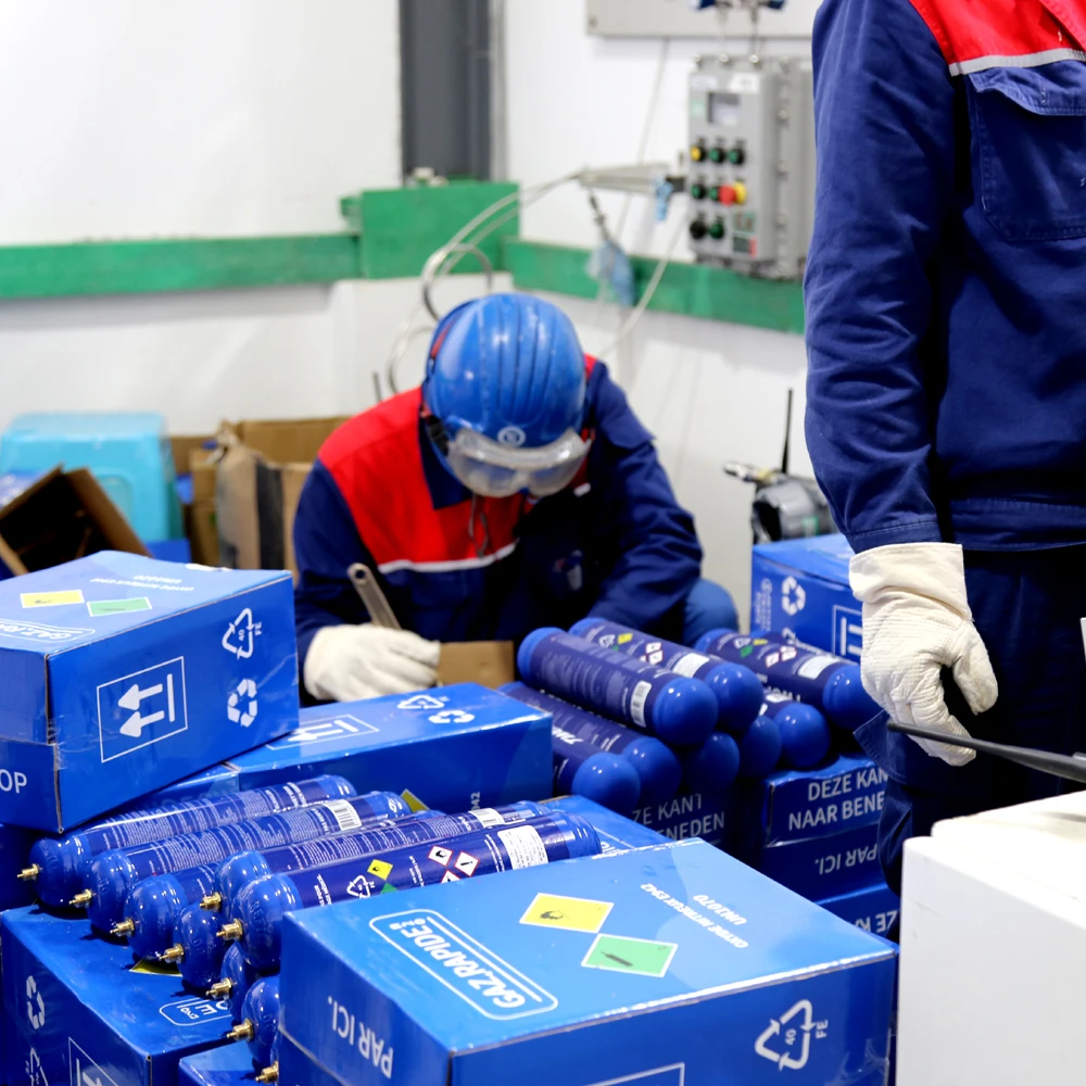 Оптовая продажа заполнения 0.95L Закись озота n2o цилиндр 580g