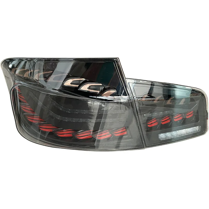 Car Style Accessories For F10 F18 2011-2017 LED Taillights For BMW 5 Series OLED Fish Scale Tail Lamp Assembly