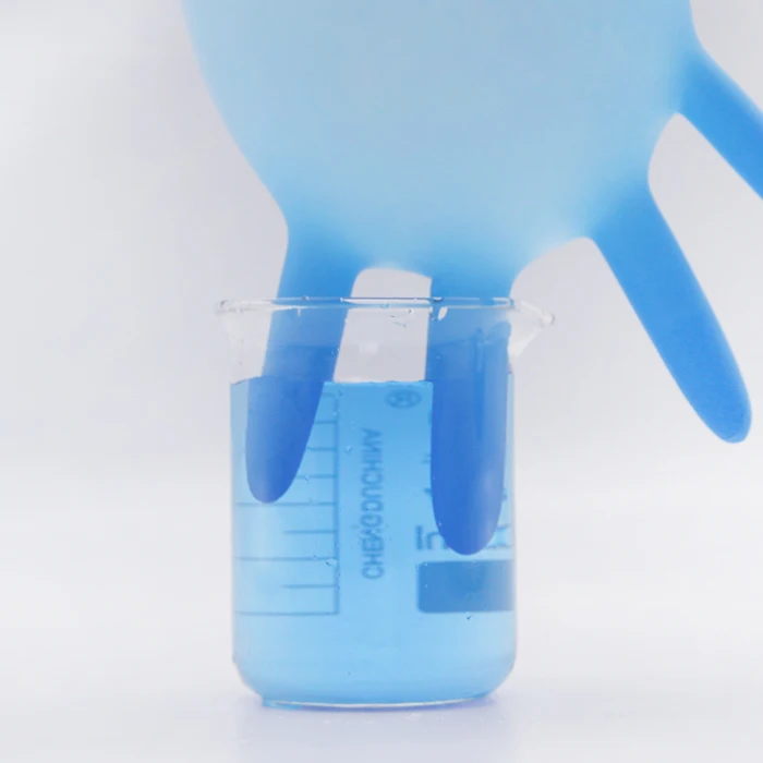 New Product Latex-Free Transparent Nitrile Gloves Mil