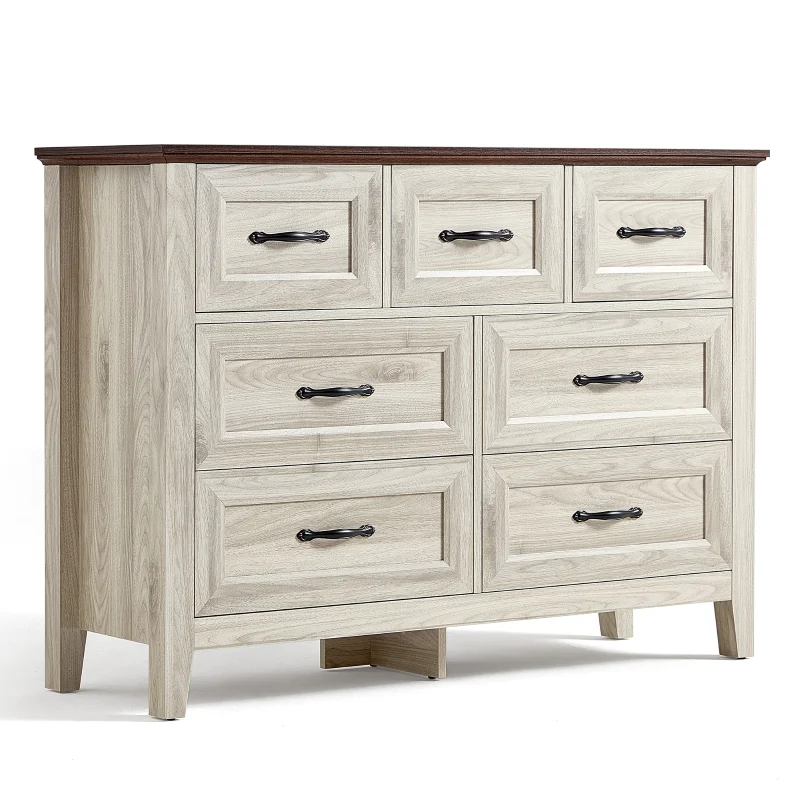 Home Furniture Living Room Furniture Large Wood Wooden Modern Factory Direct Sales Silent Mode Tall Solid Chest of Drawers White