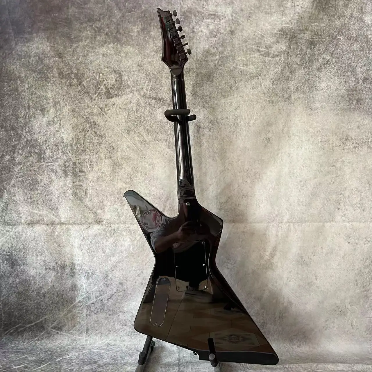 Custom Special Body Water Transfer Veneer Hydro Printing Electric Guitar Destroyer Duplex Tremolo System Grand GUITARS