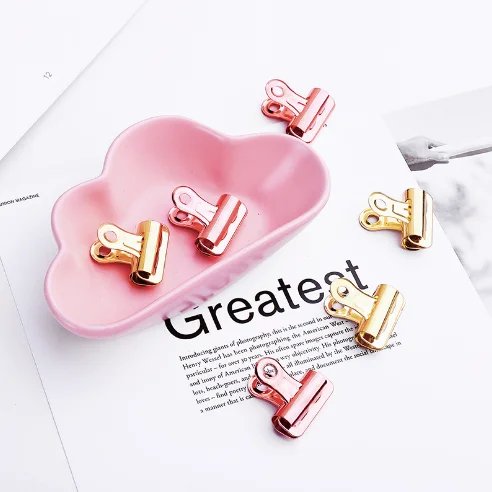 Good Quality Strong Clamping Forces 51mm Surgicals Extra Large Fancy Vintage Papers Bulldog Clip