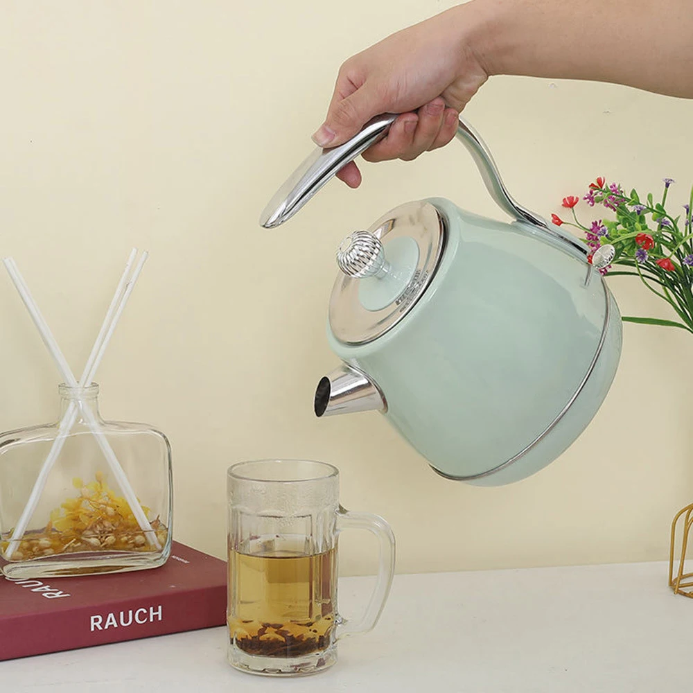 Fashion Design Low Price Stainless Steel Body Colourful Auto Shut Off Boil Dry Protection Ball Shape 1.7 L Electric Water Kettle