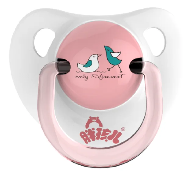Cartoon design BPA Free Baby Silicone Orthodontic Pacifier