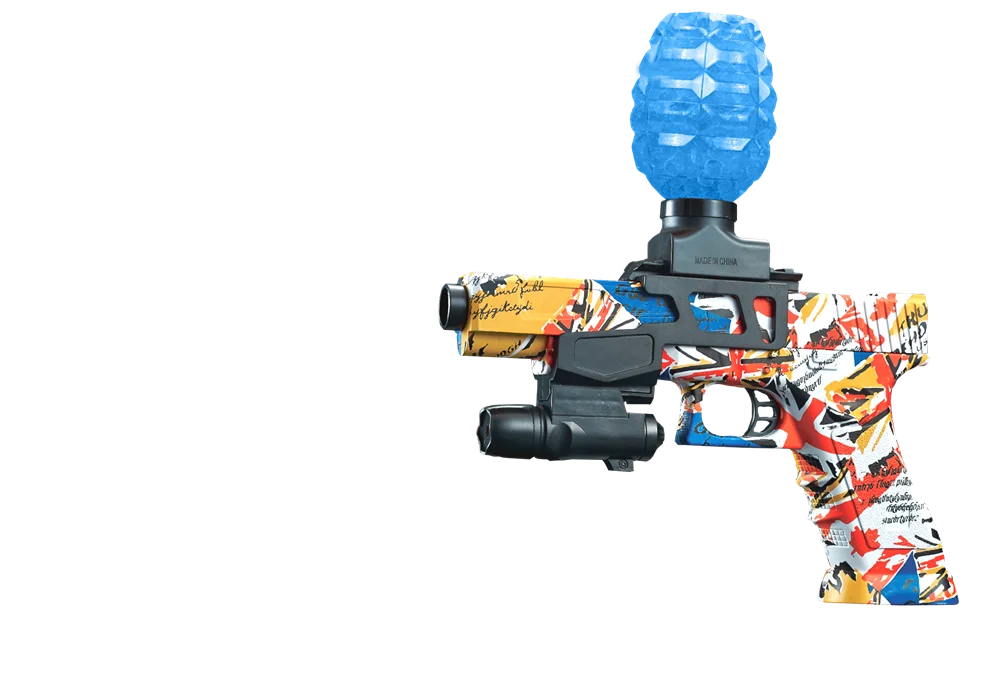 Gel Gun Electric Outdoor Toy Splatter Ball Bun Water Gel Beads for Adults Shooting Battle Games Toy Gun
