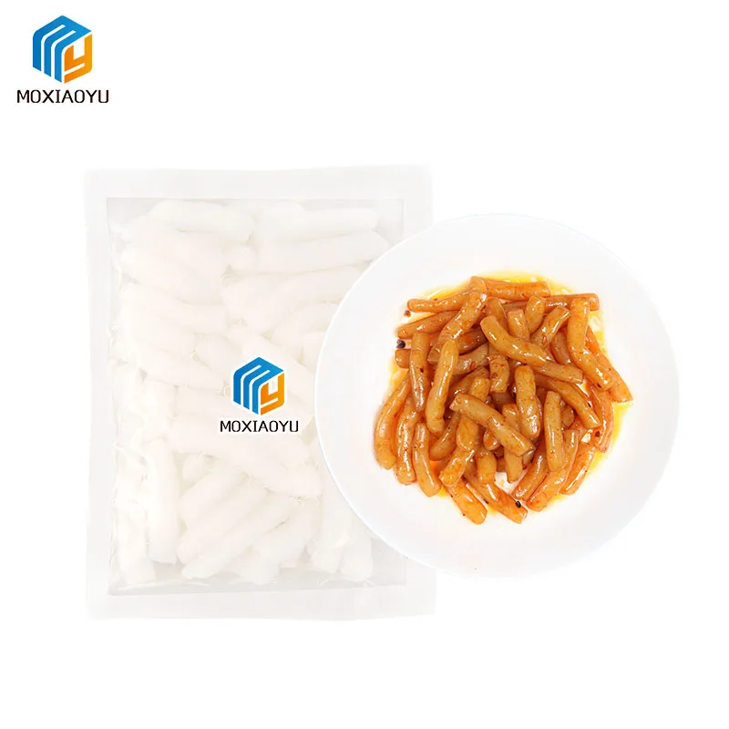 Factory Price Low Carb No Additives Korean Shirataki Fried Rice Cake Spicy Flavor Meal Replacement Konjac Rice Cake