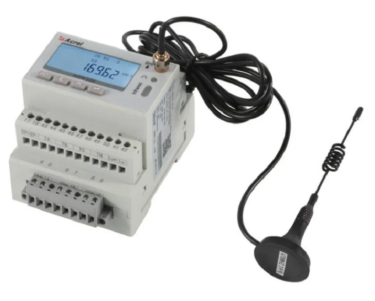 Acrel Wireless Communication Energy Management Meter Three Phase Rs485 Modbus Power Analyzer Energy Meter