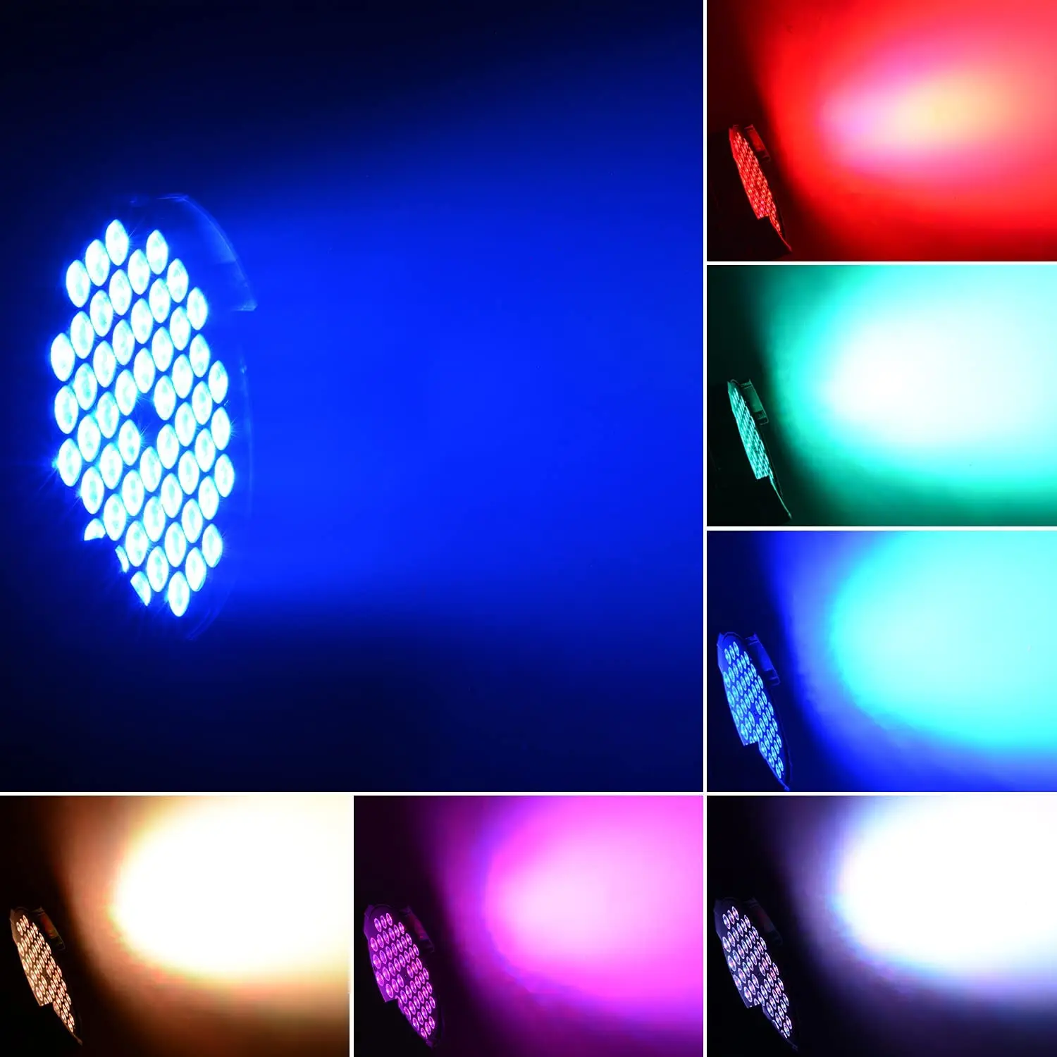 Прямая продажа с фабрики RGB 3 в 1 чешское стекло диско шар DJ оборудование 54*3 Вт светодиодный параболический алюминизированный отражатель этапа лазерный свет для бар Клубная танцевальная Свадебная вечеринка
