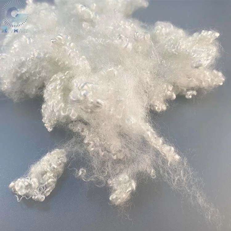 RUNHUNT Wholesale Stuffing Material Hollow Conjugated Recycled Polyester Fibre Guata For Filling Toy Sofa Pillow Beds Quilt