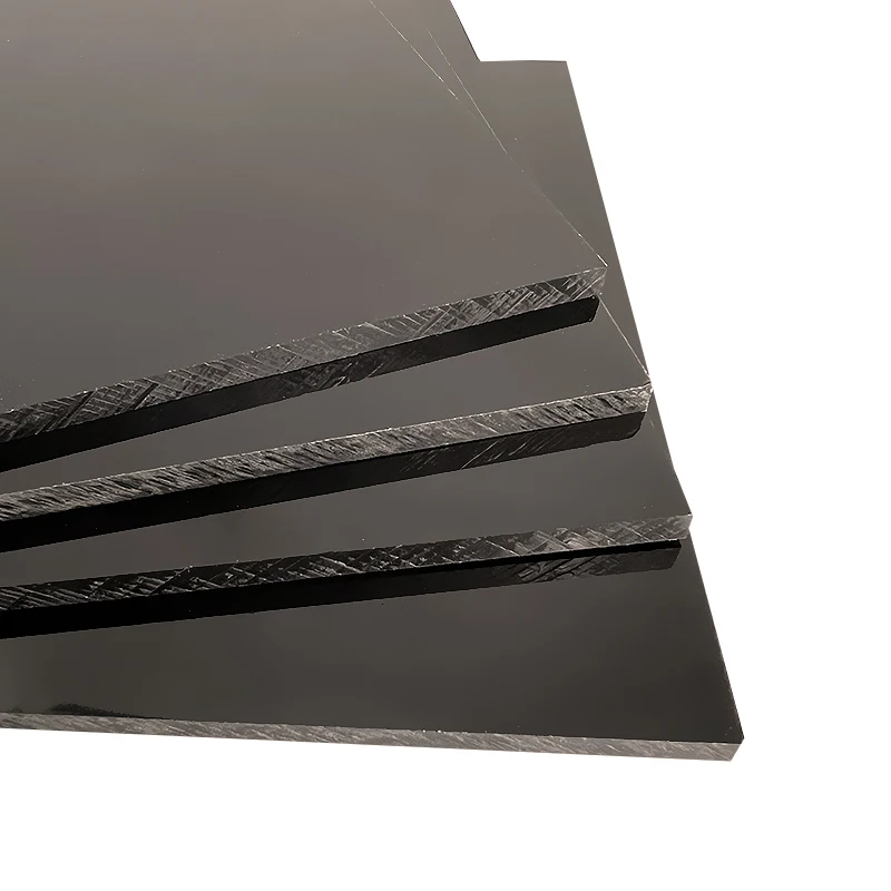 Factory Price Color Pet Plastic Sheets Film Custom Thick PETG Black Sheet