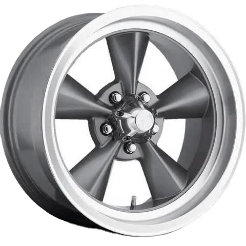 [American style] Deep dish 15 17 18 20 inch passenger care alloy wheel rims 5*120.65 5*127 5.108 5*114.3 black grey polished
