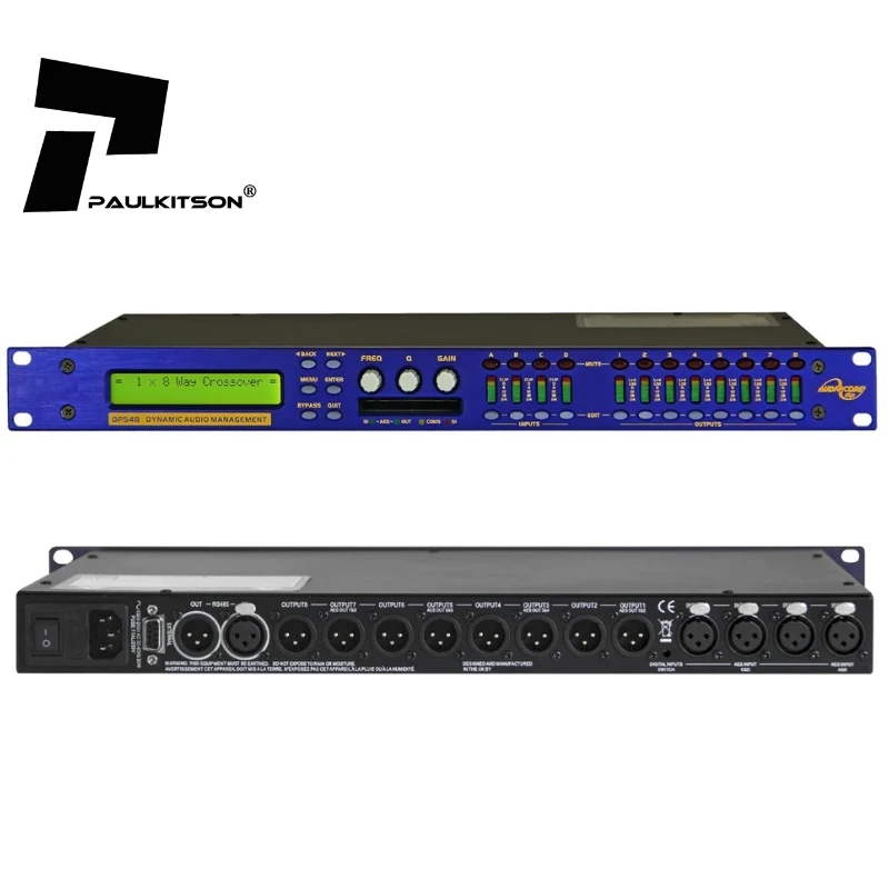 DP548 Multi Effect Processor Audio Pro Audio Digital Processor Audio Processor Speaker Suppliers