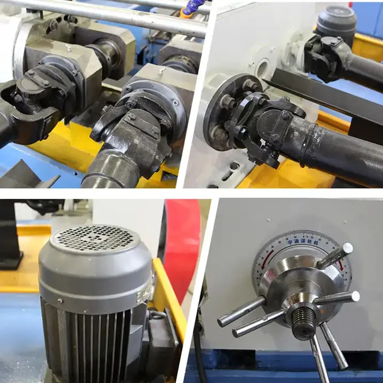 Small thread rolling machine Hydraulic automatic thread processing rolling machine equipment