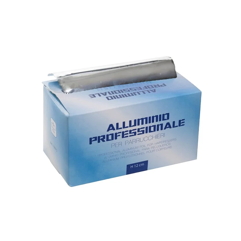 Private Labels Wholesale Customized Pop up Pre Cut Embossed Aluminum Foil Sheets Roll for Hair Salon