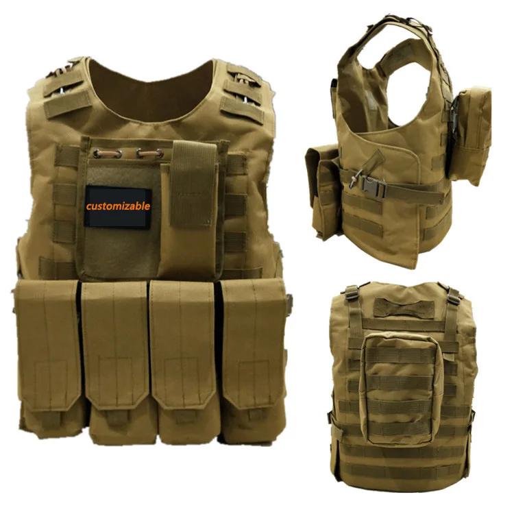 Amphibious Tactical Vest Vest Multifunctional Special Forces Combat CS Field Equipment Security Army Fan Supplies