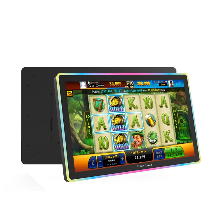 GT LED-Framed Monitor 27 inch capacitive touch screen with DP HD port