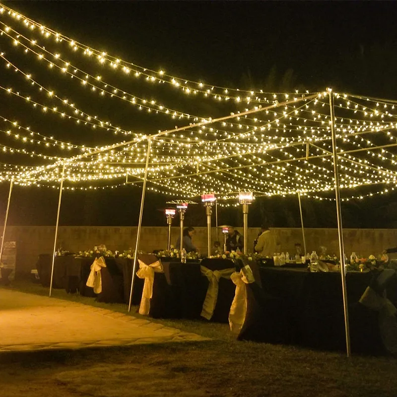 Modes LED Curtain Light String Decorative Lighting Window Garland Luces Decor Christmas Waterproof 3x3m 300 8 15 80 IP65 1.5V Zc