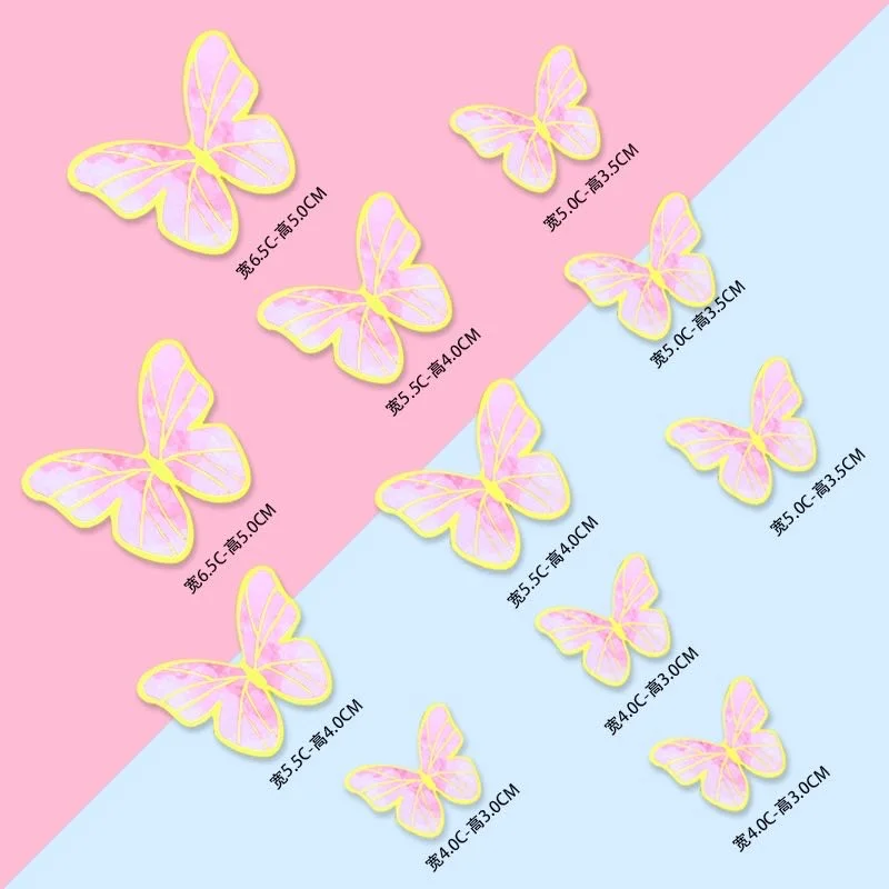 Thanksgiving Day Cake Decorating Butterflies for Party Wedding Birthday decoration