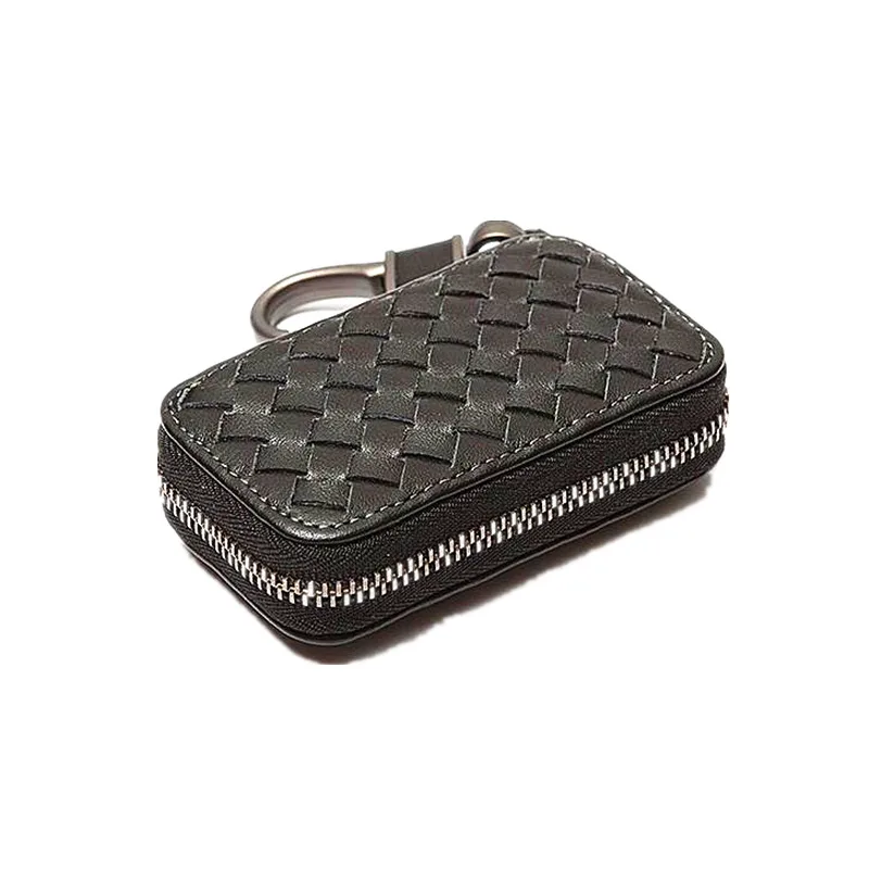Latest woven design car key case holder for car key with car logo