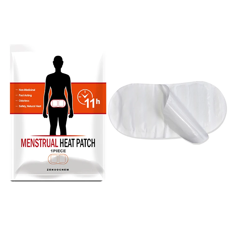 Menstrual Cramp Relief Adhesive Natural Heat Therapy Patches for Women Period Pain