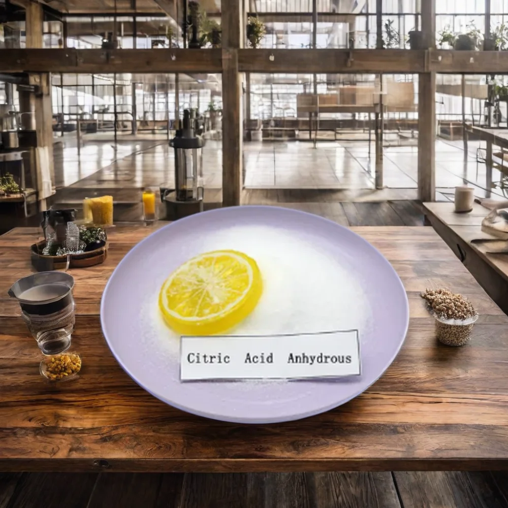 citric acid monohydrate and anhydrous food grade production line