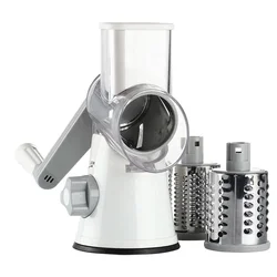 Amazon hot selling multi stainless steel blades twist vegetable shredder potato slicer cutter for home use