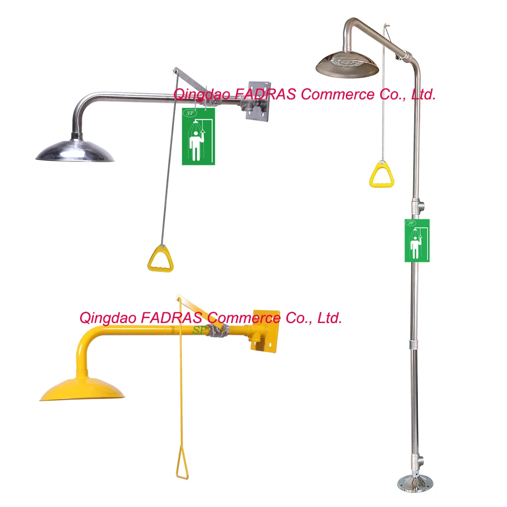 Emergency Safety Shower Nozzle / Eye Wash Station for Laboratory