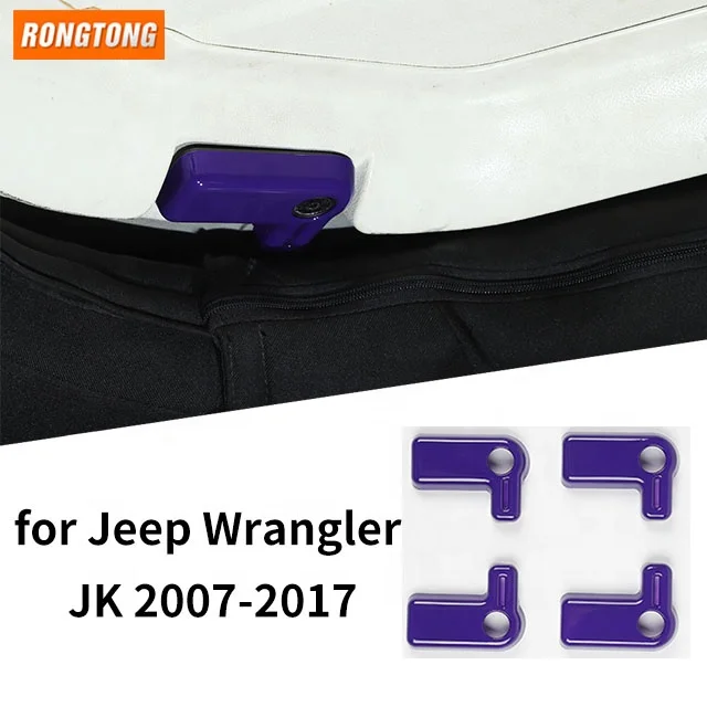 New Auto Accessories Car Roof Disassemble Handle Decoration Cover for Jeep Wrangler JK 2007-2017