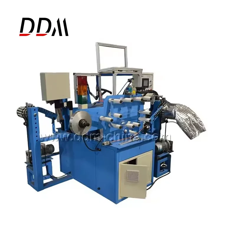 HVAC Flexible Aluminum and PVC PE Ventilation Duct Forming Machine from  DDM