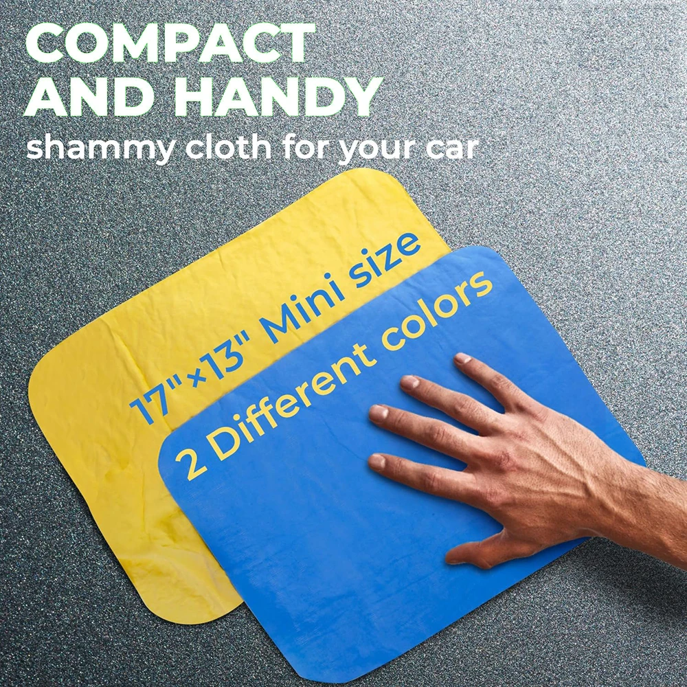 32*43cm  64x43cm PVA Drying Towel Shammy   Large Car Drying PVA Towel Reusable Soft Car Wash Cloth