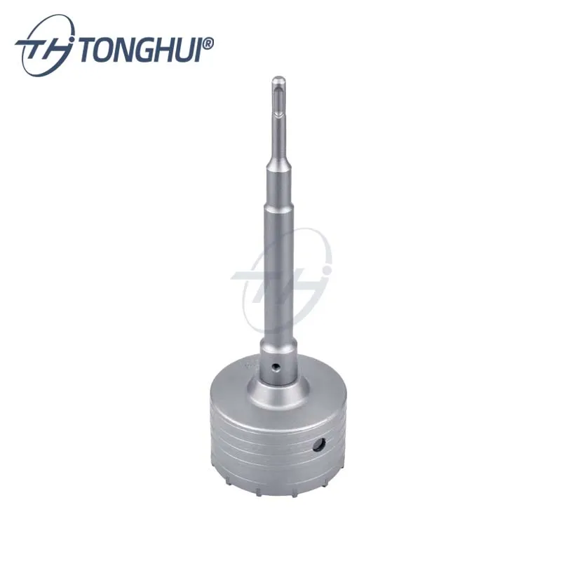 Tungsten carbide tip Wall core bit Concrete Masonry Cement Walls Hole Opener Core Drill Bit with SDS-PLUS Shank