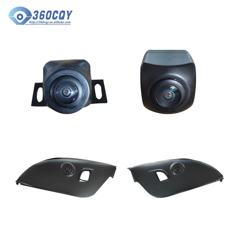 2D 360 View Driving Support View Panorama System 4 Car Camera Video Car DVR Recorder