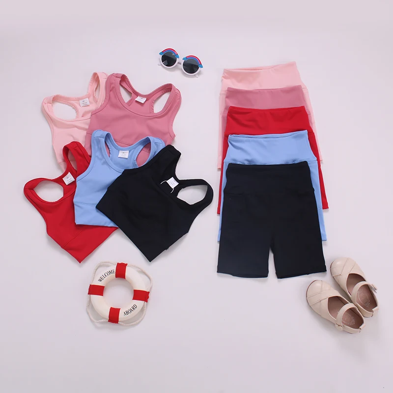 High Quality Colorful Kids Vibrant and Fun Activewear Yoga Leggings