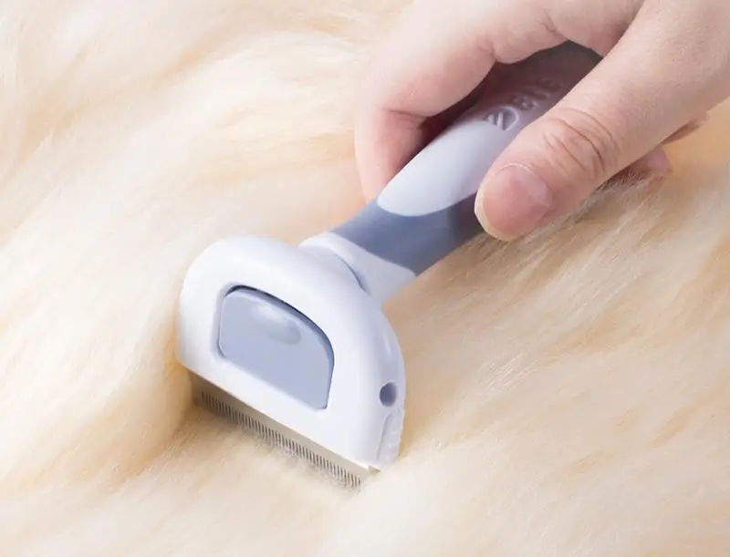 2021 New Design Patented Plastic Stainless Pet Grooming Slicker Brush