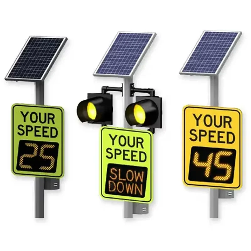 Traffic safety solar led digit speed sign limited vms board traffic speed detector led display radar speed limit sign board
