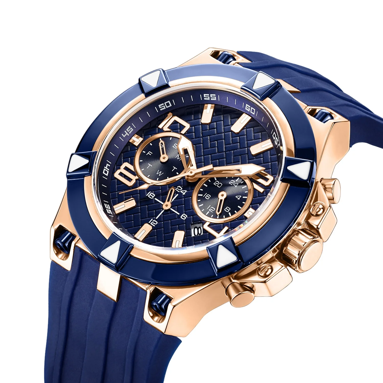 Wholesale OEM ODM Branded Relojes Pare Hombres Mens Quartz Watches Japanese Quartz Movement Watches Luxury Sport Watch For Man