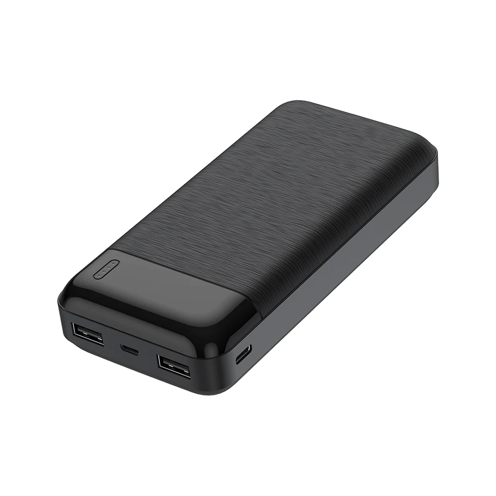 Ultra slim custom logo battery type c power bank 20000mah powerbank promotion charger 20000 mah power banks
