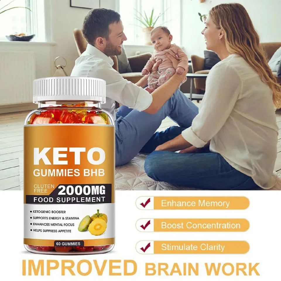 Keto ACV Gummies с яблочным сидром Кето-добавками формула вкуса яблока для мужчин и женщин поддерживает иммунную систему