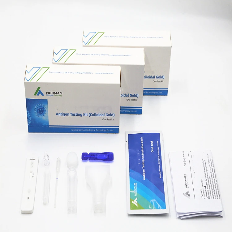 Norman Wholesale Accurate rapid antigen test kit selftest saliva antigen