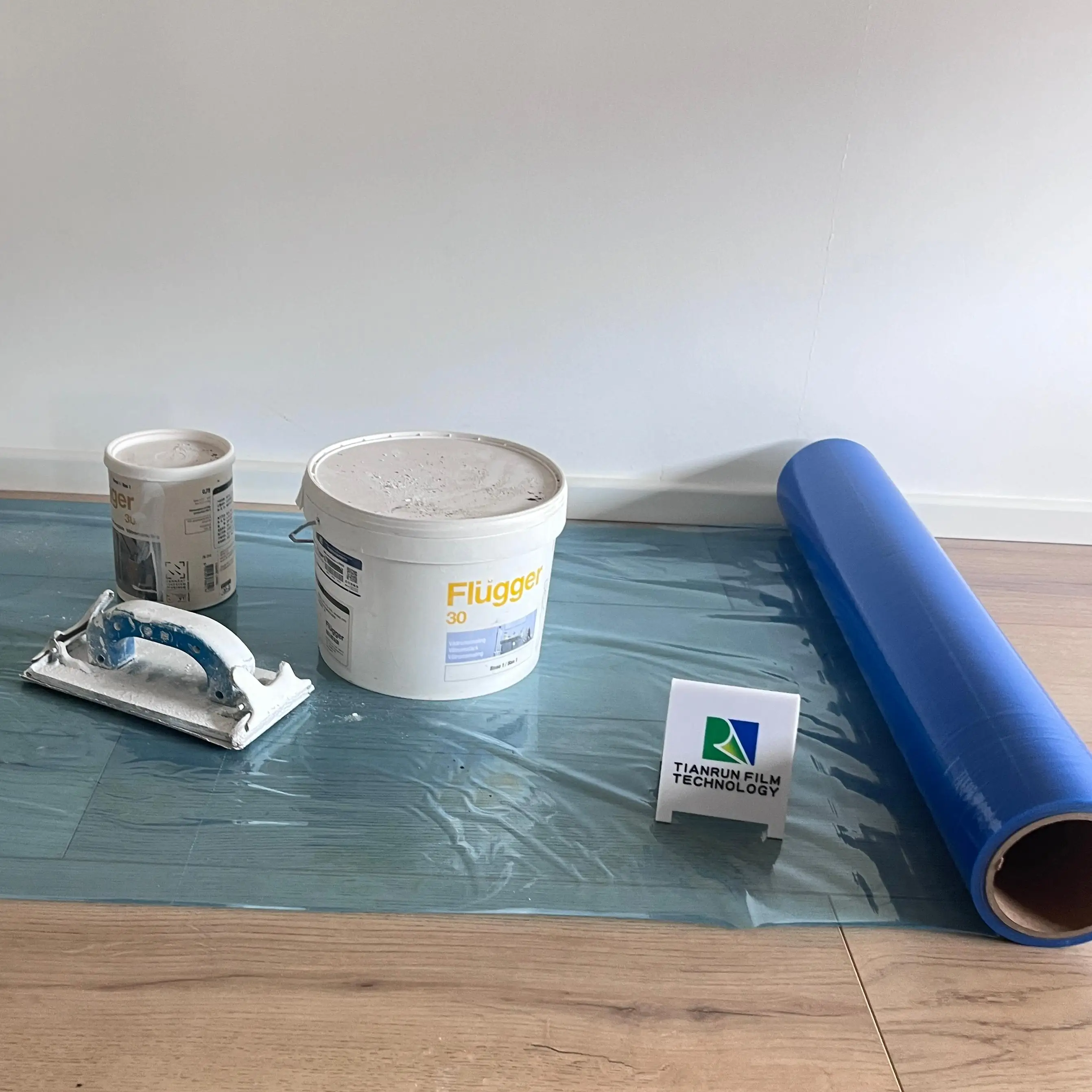 Heavy duty hard wood floor protective film protective film for wood floor