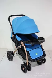 Hot Sale Reversible Handle China Stroller Baby Prams Carry Polyester Foldable Baby Stroller Baby Beach Trolley