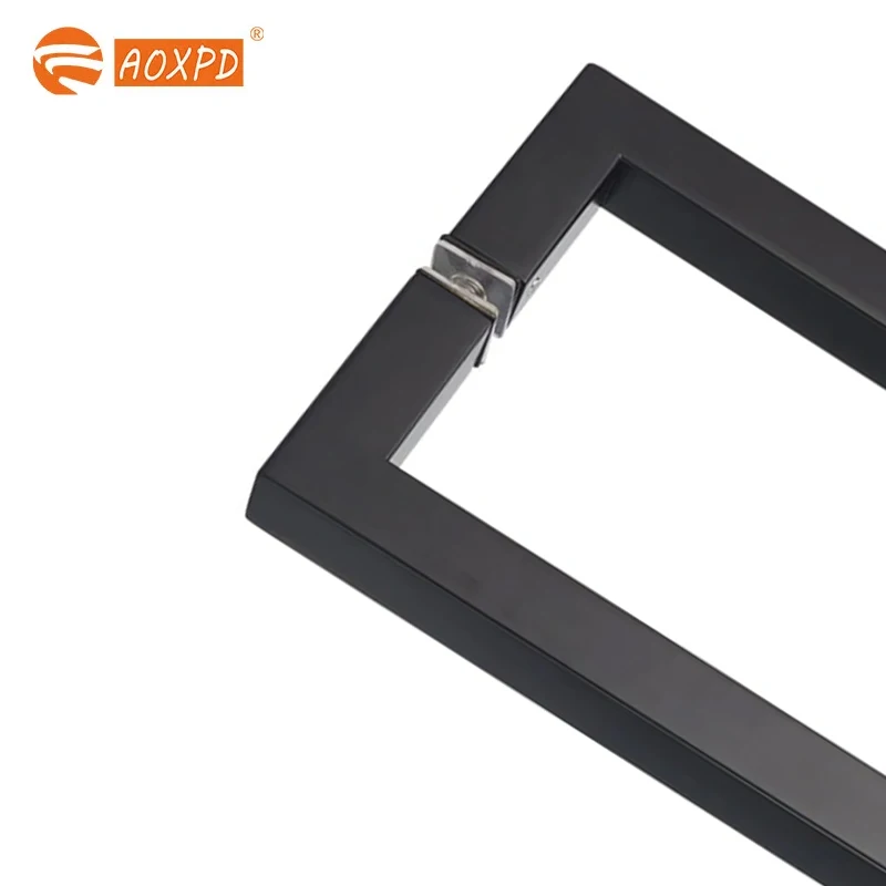 Factory wholesale custom stainless steel door handle shower room bathroom glass door handle