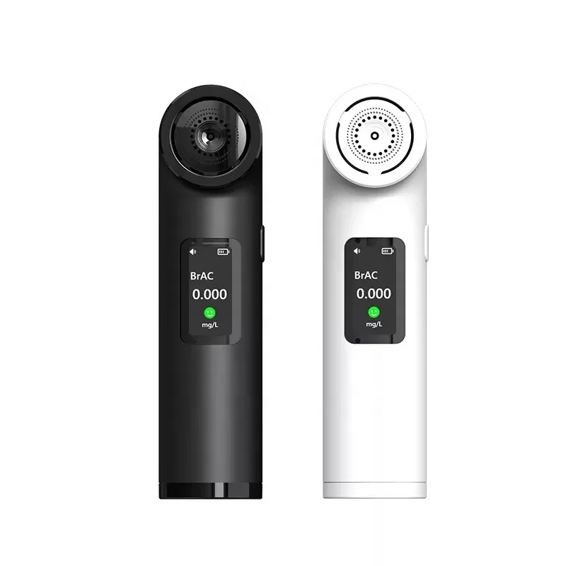 H09 High Precision Alcohol Tester Portable 240mAh Rechargeable Breathalyzer 3 Colors TFT Screen Non-contact Breath Tester