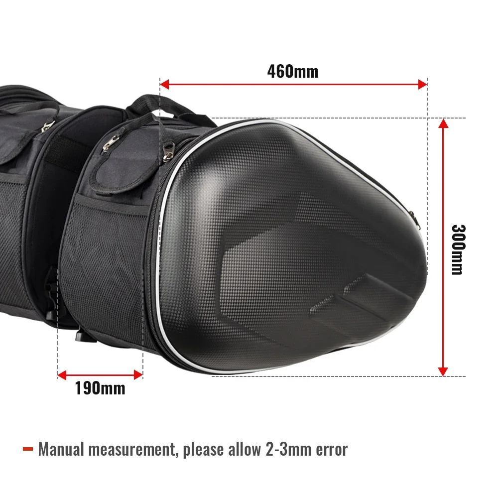 Motorcycle Saddle Bag Durable 1680D Front Storage Motorcycle Tank Bag 2016 Suzuki Boulevard Saddle Bags Leather OEM ODM Accepted
