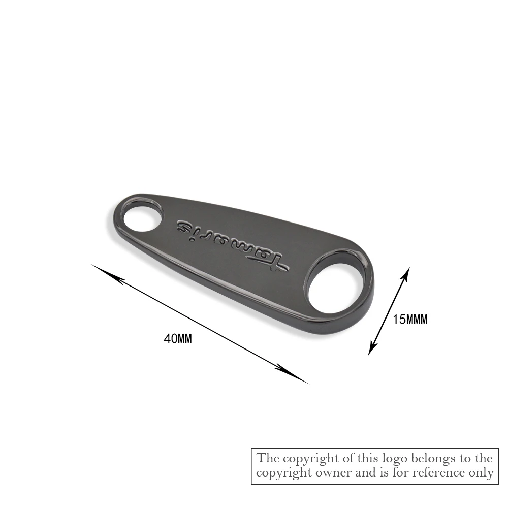 Fashion handbags and bags custom metal zinc alloy zipper slider hallow angel zipper puller for bags