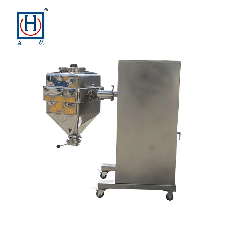 Square cone high quality powder industrial high speed mixer