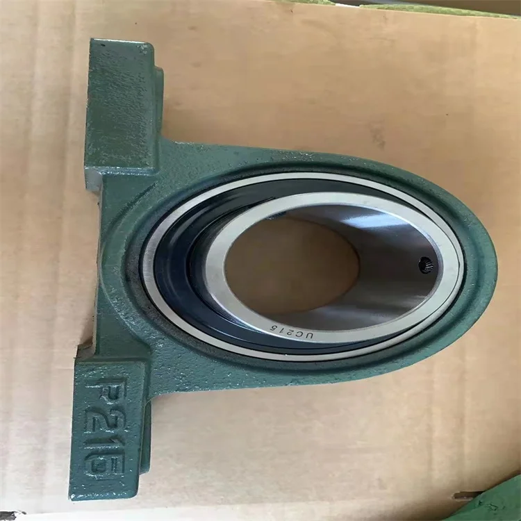 Manufacturer Mounted Insert Pillow Block Bearing Hot Sale China UCP207 Inch Size Green Cover Set Metal OEM Building Food Cast