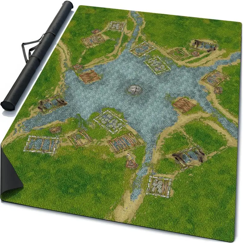 36 x 36 Single Sided  Wargame Map Battle Mat