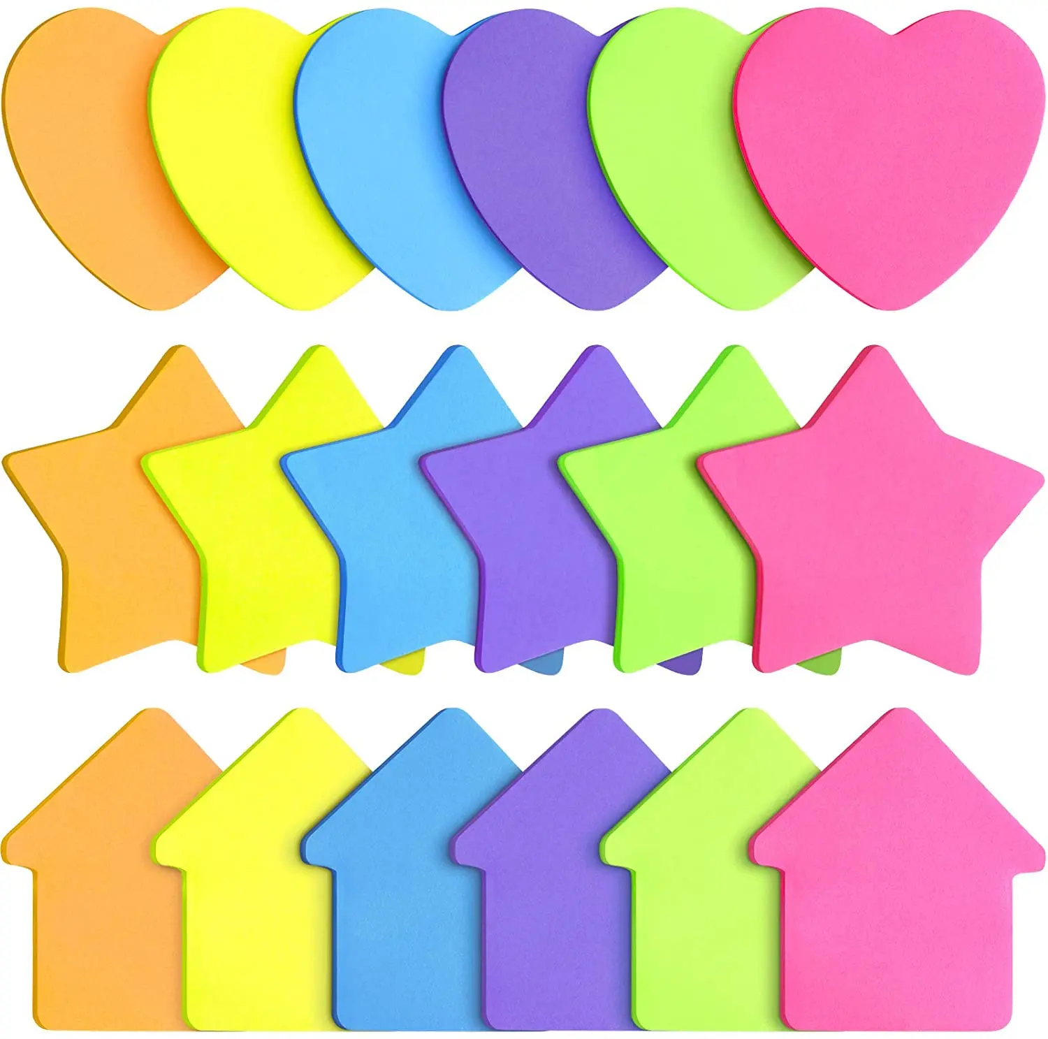 
Wholesale 3*3 100 Sheets Multicolor Sticky Notes Cute Custom square shape Memo Pads It and Post Bookmark 