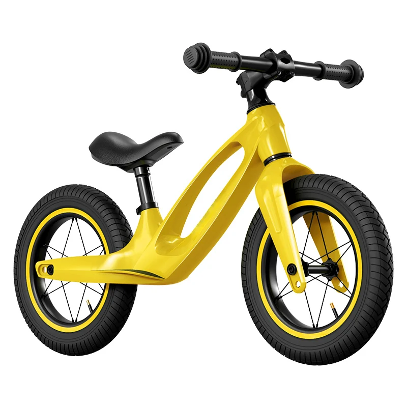 kid tricycle balance bike 12 inch run walk push bicycle for baby kids push cycle